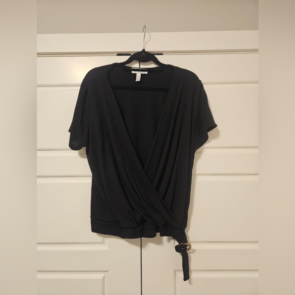 Additionelle Black Wrap Top size 1x - Picture 4 of 4